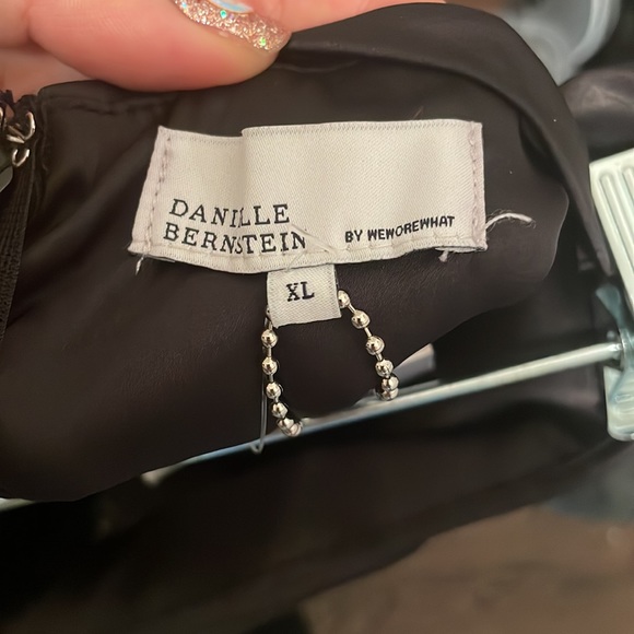 NWT DANIELLE BERNSTEIN CUTOUT HALTERNECK DRESS - Picture 7 of 8